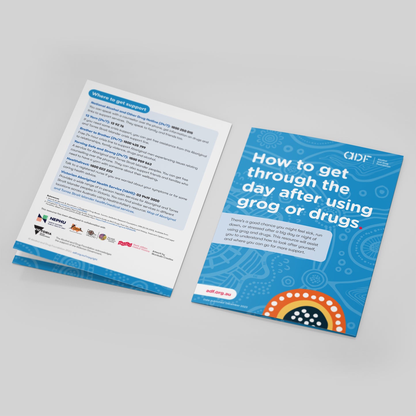 How To Get Through the Day After Using: First Nations Resource (bundle of 50)