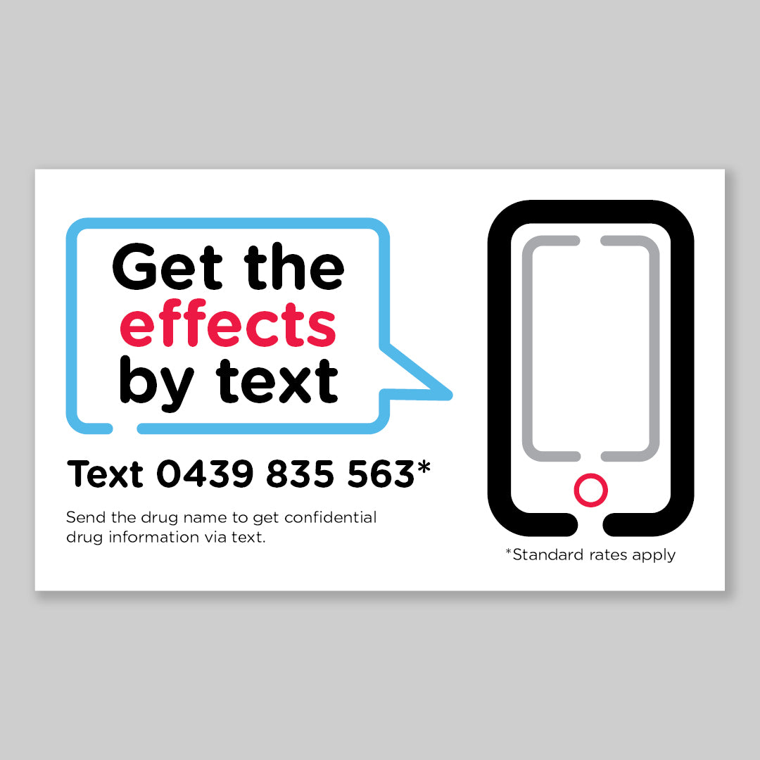 Text the Effects Wallet Cards (bundle of 100)